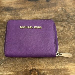 Michael Kors women’s purple wallet